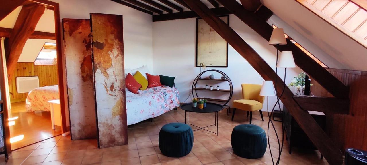 Aux Nids D'Hirondelles Appartement Pouilly-sur-Loire Buitenkant foto